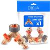 DOJA Barcelona Distributore Acqua 2 Vie DOJA Barcelona - MT3/4 - Installazione Facile, Sdoppiatore Rubinetto a Y Prevenzione Fugas, Deviatore Acqua 2 Vie Materiale Resistente, Raccordo per Tubo da Giardino