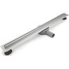 Elbe Canaletta Scarico per Doccia 70cm, Canalina Doccia, in Acciaio Inox Piletta Drenaggio, sifone con antiodore, dimensioni 60 - 80 cm, scarico per bagno, doccia molto piatto, set completo RN-K070IS