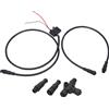 Gistuch Marine per NMEA 2000 Starter Kit Cavo di alimentazione da 1 metro con fusibile Terminatore maschio femmina T -Plug Lowrance -Networks