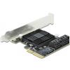 DeLOCK 90498 scheda di interfaccia e adattatore Interno SATA
