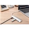 Digitus Hub USB Type-C™ a 4 porte (USB 3.0) + PD