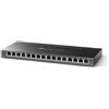 TP-Link TL-SG116E Non gestito L2 Gigabit Ethernet (10/100/1000) Nero