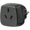 Brennenstuhl Travel Adapter Australia, China/earthed adattatore e invertitore Nero