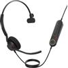 Jabra 4093-419-279 cuffia e auricolare Cablato A Padiglione Ufficio USB tipo A Bluetooth Nero