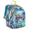 SJ GANG STYLE JAM GANG Zaino Scuola Advanced GLACE PANTHER BOY, Doppio Scomparto, Grigio, 29 L, Maxi ali estraibili, Tasca frontale, Tasca portaborraccia, Scuola elementare e media, Bambino, Ragazzo