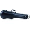 GEWA Custodia per violino GEWA in policarbonato taglia 4/4 - 1/2, Nero, Interno nero, 2 cinghie zaino rimovibili, Tasca accessori, Supporto sospeso imbottito, Maniglia laterale aggiuntiva