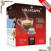 Lollo 50 100 200 . . . 1200 Capsule Caffè Lollo Miscela Nera compatibili Uno System