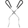 HERCHR Pinza da Barbecue,Pinza da Cucina in Metallo,26,7×8,3×3,4 cm Pinze Multifunzione, Stoviglie da Barbecue, Utilizzate per Servire Cibo BBQ Bistecca Carne Insalate Buffet