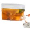 Générique Juice Dispenser - Fridge Drinks Dispenser | with Tap | Beverage Dispensers Jug for Party Drink Juice Iced Tea Lemonade Fridge Beverage Tank with Faucet Cocktail Soft Drinks