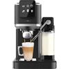Cecotec Macchine da Caffè Espresso Semiautomatiche Cafelizzia ColdBrew Latte. 1350W, 20 Bar, ColdBrew, Schermo a Colori Tattile, Serbatoio Acqua 1.2L e 1000ml Latte, Scalda Tazze, Doppio Braccio