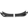 aqxreight Automobile Universale Paraurti Posteriore Diffusore per Labbra Splitter Spoiler Protezione Antigraffio Accessorio per Auto Nero Brillante