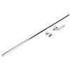 Yctze P3e413 Universale Moto Auto Flagpole Sedile posteriore Portapacchi Supporto Flag Pole Accessorio (Argento)