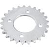Tissting Corona Pignone Acciaio 25 Denti Passo 420 Foro 48mm Moto ATV E-Bike | Ingranaggio Trasmissione Resistente Installazione Semplice Riparazione Modifica Veicoli