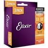 Elixir Acoustic 80/20 Bronze with NANOWEB Coating