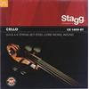 Stagg CE-1859-ST Muta di Corde per Violoncello, 4/4-3/4)