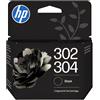 HP Cartuccia di inchiostro nero originale HP 302/304
