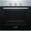 BOSCH Forno Elettrico da Incasso Serie 2 HBF011BR0J Capacità 66 L Multifunzione Ventilato Potenza 2970 W Colore Acciaio inox