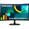 Samsung Monitor S36GD (S24D362) Curvo (1800R) 24 1920x1080 (Full HD) VA 100Hz