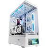 Mars Gaming MC-LCDPRO Case Gaming ATX Schermo LCD IPS 7.2" Personalizzabile Vetr