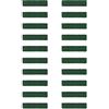 Zenllihome Confezione da 20 tubi di collegamento per piante, in polipropilene, per telaio di serre, giunti per pali per rete ombreggiante e estensione del palo da giardino, diverse dimensioni disponibili (11 mm)