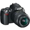 Nikon Reflex D60 - Nero Nikon AF-S DX Nikkor 18-55 mm f/3.5-6.5 VR f/3.5-5.6 - refurbished