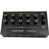 No 1X(Espansore Microfono Mixer Audio A 5 Canali 5 In 1 Microfono Espansore A6T4)