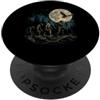 Evolution to Wildlife Photographer Silho Evoluzione a Wildlife Photographer Silhouette PopSockets PopGrip Adesivo