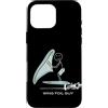 Whyitsme Design Custodia per iPhone 16 Pro Max Divertente Wing Foil Guy Boy Wing Foilboarding da uomo