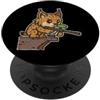 paintball lynx cover bunker mascot paint Paintball Lynx Mascotte Cover PopSockets PopGrip Adesivo