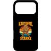 Potato Costume Custodia per iPhone 17 Pro Max Cibo a base di patate Power Strength Fitness