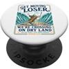 Biblical Humor Tees Funny Christians Get In Perdente Attraversando Terra Secca Mosè Mar Rosso Divertente Christian PopSockets PopGrip Adesivo