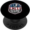 Auto Body Painter Gifts for Men and Wome Autobody Painter Automotive Pittore Auto Body Painter PopSockets PopGrip Adesivo