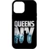 Bahaa's Tee Custodia per iPhone 12 Pro Max Cool Queens Graphic Tee shirts, Queens New York City Skyline