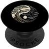 Japanese Bonsai Tree Zen Garden Peace Ha Bonsai Albero Yin Yang Simbolo Della Pace Giappone Meditazione Zen PopSockets PopGrip Adesivo