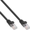 InLine 20772 Cavo Patch Lan, U/Utp, Cat.5E, 0.5 m, Nero