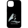 Whyitsme Design Custodia per iPhone 13 Divertente Wing Foil Girl Wing Foilboarding da donna