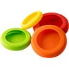 KOMUNJ 4 coperchi in silicone estensibili per alimenti, bicchieri, lattine, frutta, SGPHOU421