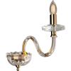 Bonetti Illumina Applique Classica Ruben Cristallo Oro 1 Luce E14