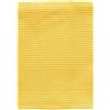 Moda Egidio Telo Bagno Cotone 100% Tinta Unita Nido D'Ape 320 gr Misura 100 x 150 cm (giallo)