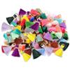 GIDWRIY 80 Pezzi Nappine Colorate 2 CM, Mini Nappe Decorative per Borse, Bigiotteria, Collane, Segnalibro e Portachiavi Fai Da Te DIY