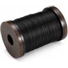 HMCEY Filo Cerato per Gioielli 0.5 MM X 90 M,Fili Cerati per Braccialetti Macramè,HMCEY Waxed Thread Beading,Cordino per Collane Uncinetto,Filo per Cucito a Mano per Creazione di Gioielli, Fai Da Te-Nero