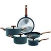 Tognana Porcellane BATTERIA 8 PZ GRANCUCINA VERTICAL RIBS