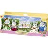 Sylvanian Families 40° Anniversario Famiglia Coniglio Cottontail