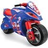 BricoShop24 Moto Cavalcabile per Bambini Blu Spidey Marvel Equilibrio Max 50kg