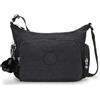 Kipling Gabb I4493-P39 - Borsa a tracolla da donna, con cinghie regolabili, misura media, colore: Nero, Nero Nero, M, Borsa a tracolla