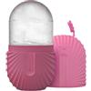 Generic Stampo per ghiaccio per viso, rullo per ghiaccio in silicone per viso, rullo per cubetti di ghiaccio riutilizzabile in silicone, stampo per ghiaccio per contorno viso per illuminare viso,