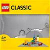 LEGO Classic Base Grigia, Tavola per Costruzioni Quadrata con 48x48 Bottoncini, Piattaforma Classica per Mattoncini per Costruire ed Esporre i Modellini, Giochi per Bambini e Bambine da 4 Anni 11024