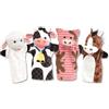 Melissa & Doug Marionette Da Mano Con Animali Della Fattoria Per Teatrino Bambini | Animali Giocattolo E Giochi Bambini 2 Anni In Su | E Burattini Da Mano
