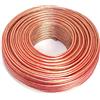 SeKi Cavo per altoparlante, 2 x 2,50 mm2, 50 m, trasparente, CCA