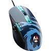 Lexip x Tsume - Mouse Naruto Shippuden - Joystick analogico da 12 pulsanti e azioni programmabili, peso regolabile, sensore ottico PAW3327 da 100 a 12.000 DPI (Kakashi)
